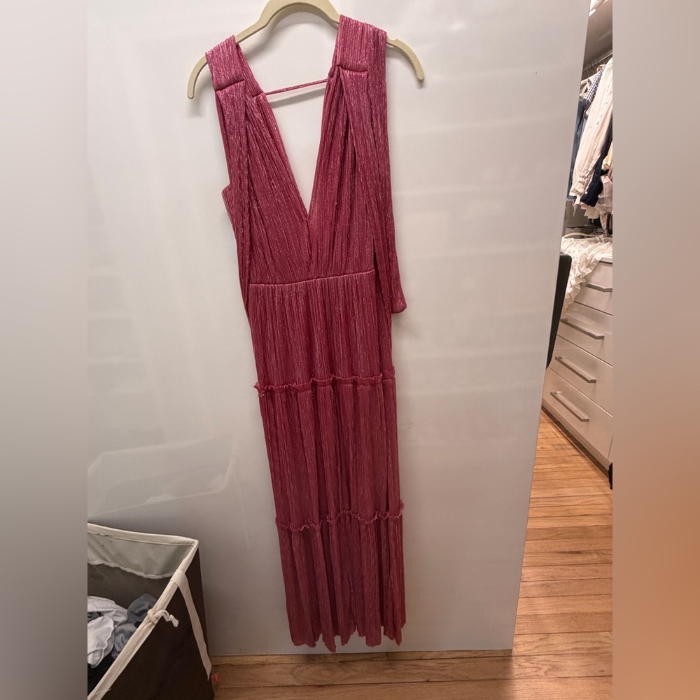 Sabina Musayev Pink Sleeveless Dress